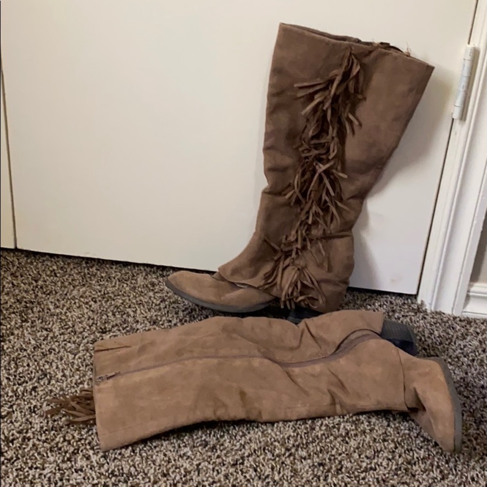 Fergalicious Fringe Boots